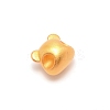 Frosted Alloy Beads PALLOY-WH0094-10-2