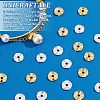 300Pcs 2 Colors Tibetan Style Alloy Wavy Spacer Beads FIND-UN0001-29-3
