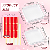 20Pcs Transparent Plastic Nail Art Tool Storage Box CON-BC0007-03C-2