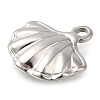 Anti-Tarnish 304 Stainless Steel Pendants STAS-I310-12P-2