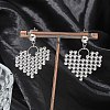 304 Stainless Steel Stud Earrings for Women EJEW-A119-21P-3