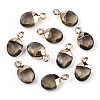 Faceted Glass Charms X-GLAA-N040-007A-1