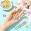 50Pcs Acrylic Linking Rings OACR-YW0003-57-4