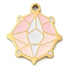 304 Stainless Steel Pendants STAS-F315-08G-03-1