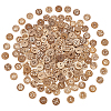 200Pcs 10 Styles 2-Hole Natural Coconut Buttons DIY-GA0008-28-1