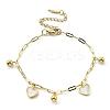 304 Stainless Steel Bracelets BJEW-R003-03G-03-2