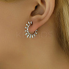 304 Stainless Steel Sun Stud Earrings ZJ1765-1-2