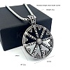 Vintage 304 Stainless Steel Viking Anchor Pendant Necklaces for Men LS-VB2493-6