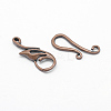 Brass Hook Clasps LS-KK-G323-11R-RS-1
