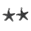 Spray Paint 430 Stainless Steel Pendants STAS-C153-02EB-1