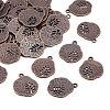 Tibetan Style Alloy Pendants LS-TIBEP-A14120-R-FF-1