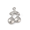 304 Stainless Steel Charms STAS-D366-08A-P-1