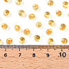 3/0 Baking Paint Glass Fringe Seed Beads SEED-A034-04B-4