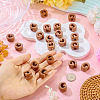 Opaque Acrylic European Beads OACR-TAC0019-006G-6