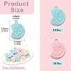 20Pcs 2 Colors Opaque Resin Glitter Imitation Food Pendants RESI-YW0001-63-2