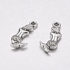Tibetan Style Alloy Mermaid Pendants X-TIBEP-5402-AS-FF-2