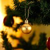 3 Boxes 3 Style Christmas Ball Plastic Ornaments AJEW-SZ0001-86-4