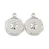 Non-Tarnish 304 Stainless Steel Pendants STAS-P365-01P-1