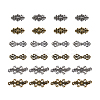 DICOSMETIC 24Pcs 6 Styles Alloy Snap Lock Clasps FIND-DC0005-13-8