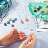 Fashewelry DIY Pendant Necklace Making Kit DIY-FW0001-34-14