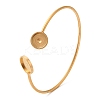 Ion Plating(IP) 304 Stainless Steel Bangle Makings X-STAS-R123-01G-3