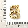 Rack Plating Brass Micro Pave Cubic Zirconia Pendants KK-Q790-01B-G-3