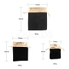 30Pcs 3 Style Rectangle Velvet Jewelry Bag TP-LS0001-03-3