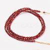 Natural Garnet Bead Strand G-G680-18-2