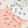 300Pcs 304 Stainless Steel Open Jump Rings STAS-BBC0008-85-4