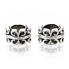Tibetan Style Alloy Beads TIBE-R317-072AS-LF-1