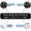 Mini PVC Coated Self Adhesive AUTOMATIC DOOR Warning Stickers STIC-WH0017-011-3