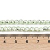 Baking Paint Electroplated Synthetic Non-magnetic Hematite Beads Strands G-H072-A01-01D-4