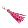 Imitation Leather with Light Gold Alloy Clasps Tassel Big Pendants Decorations AJEW-WH0223-28A-09-1