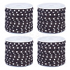 4 Rolls Faux Suede Cord LW-HY0001-01B-1
