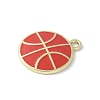 Alloy Enamel Pendants PALLOY-R153-02G-01-2