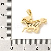 Brass Micro Pave Cubic Zirconia Pendants KK-Z073-17G-3