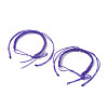 2Pcs Nylon Braided Bracelet Makings BJEW-JB07525-04-1