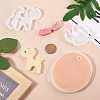 4Pcs 4 Style DIY Mobile Phone Holders Silicone Mold DIY-MP0001-12-6