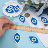 16Pcs Computerized Embroidery Cloth Iron on/Sew on Patches DIY-MA0006-78-3