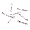 Tarnish Resistant 201 Stainless Steel Links Connectors STAS-B011-02A-P-2