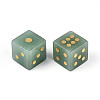 Natural Green Aventurine Carved Cube Dice T144-07C-2