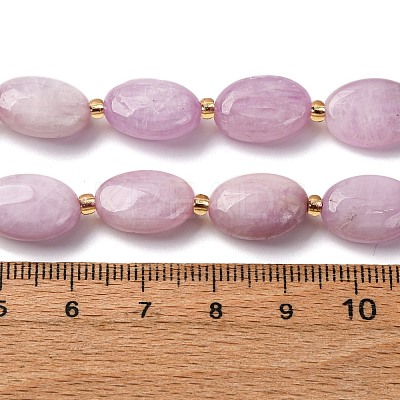 Natural Kunzite Beads Strands G-H005-A15-02-1