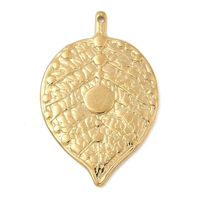 304 Stainless Steel Pendants STAS-D127-20A-G-1