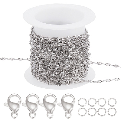 DIY Chain Bracelet Necklace Making Kit DIY-BBC0001-65-1
