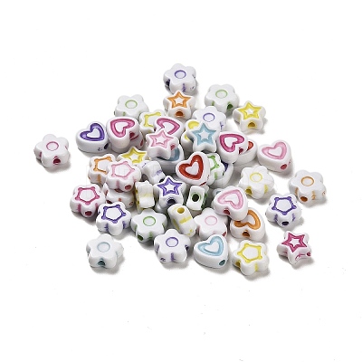 Acrylic Beads OACR-A030-01-1