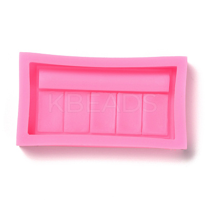DIY Eye Shadow Box Food Grade Silicone Fondant Molds DIY-F072-07-1