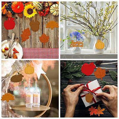 Thanksgiving Day Theme Unfinished Wood Cutouts WOOD-CJC0009-03-1