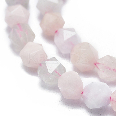 Natural Morganite Beads Strands G-K303-B03-6mm-1