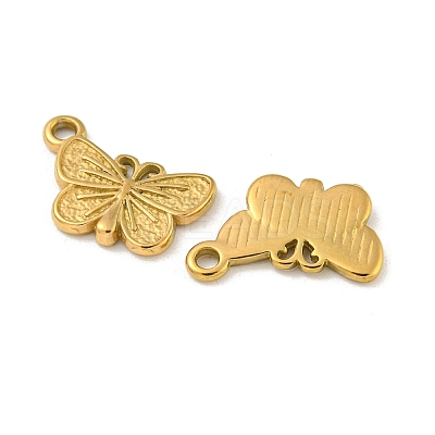 Ion Plating(IP) 304 Stainless Steel Charms STAS-N103-111G-1