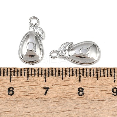 Fruit 304 Stainless Steel Charms STAS-H242-03P-03-1